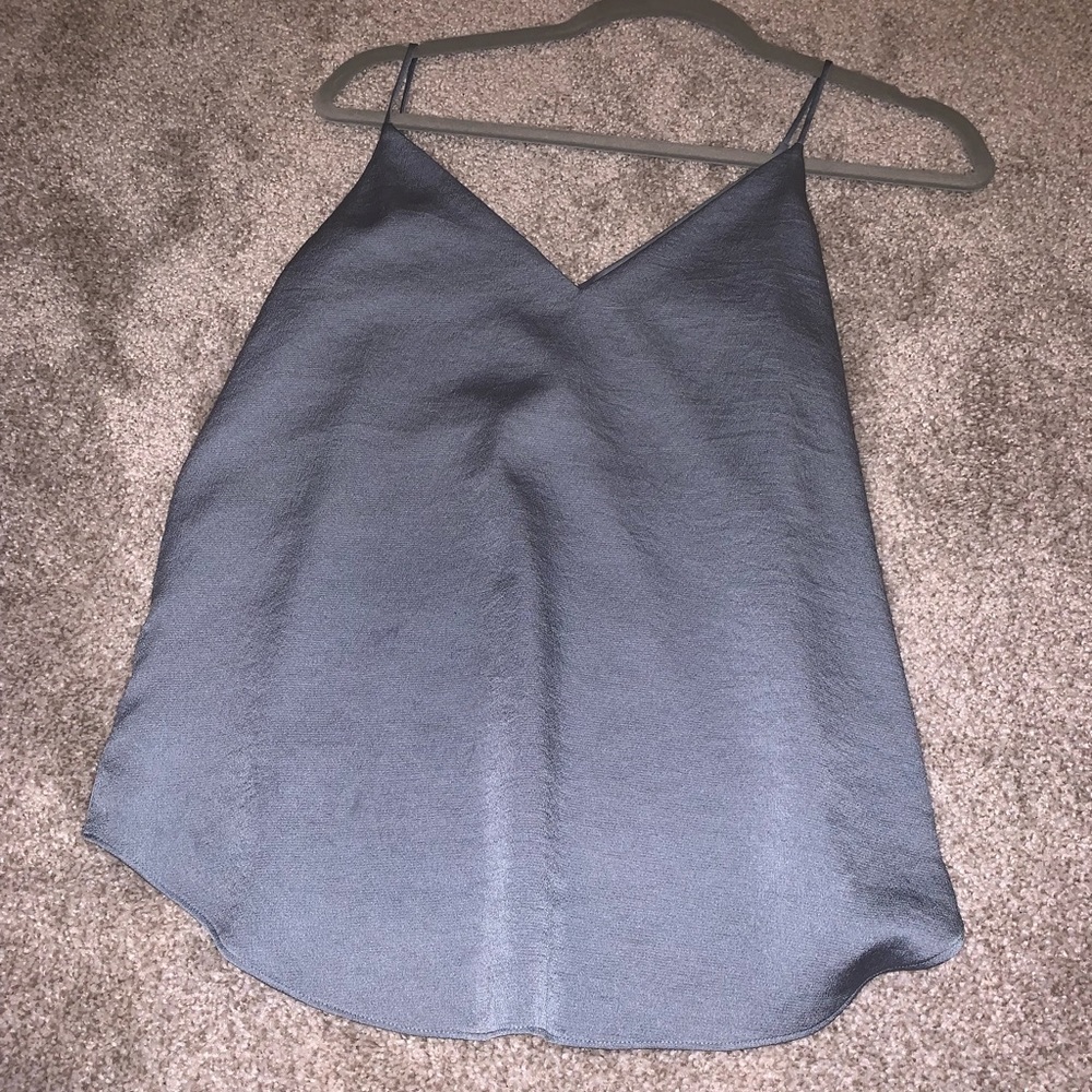 Blue tank top